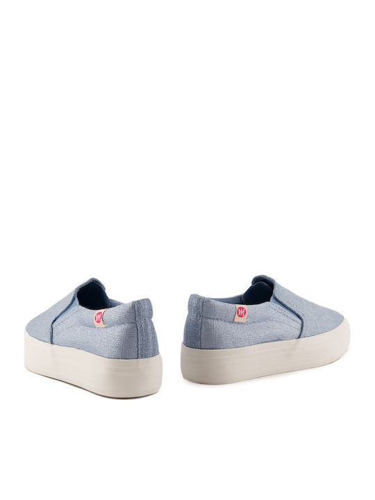Παιδικές Εσπαντρίγιες Slip-On Γαλάζιες 957