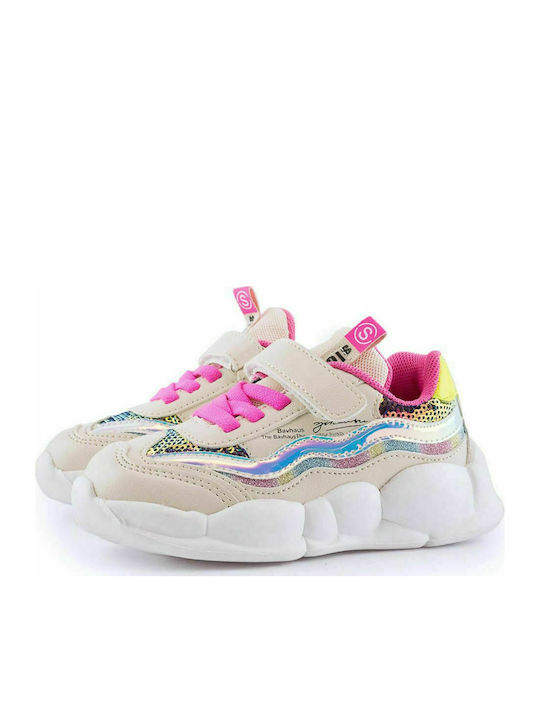 Slobby Kids Sneakers 171-0009 Beige