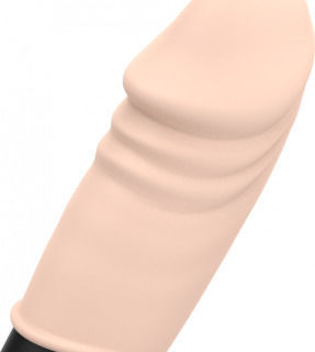 Ohmama Mini Realistic Vibrator 6.7cm Flesh