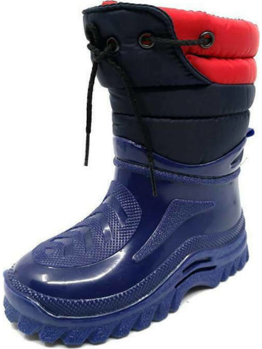 Adam's Shoes Kids Wellies Blue