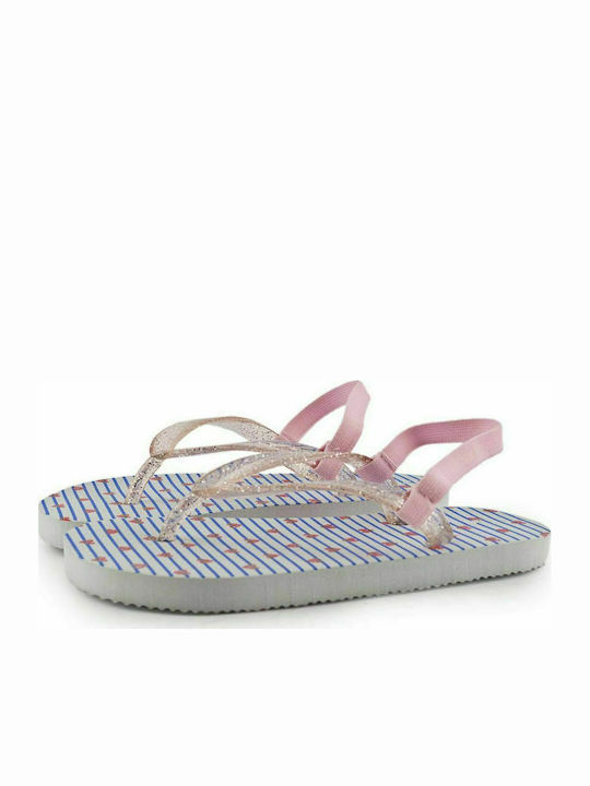 D.T. New York Kids' Flip Flops Pink