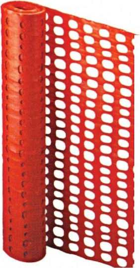 Plastic Barrier Net Orange H100cm x L50m