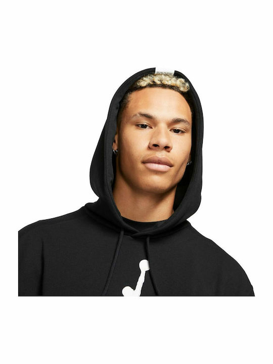 Sweatshirt Fleece with Hood Black