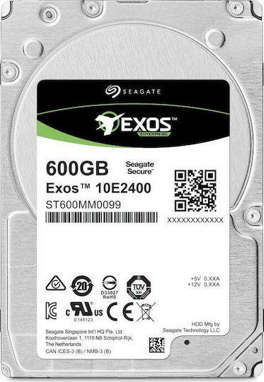 Seagate Enterprise Performance 10K Standard 600GB HDD Σκληρός Δίσκος 2.5" SAS 3.0 10000rpm με 128MB Cache για Server / Desktop / Laptop ST600MM0009