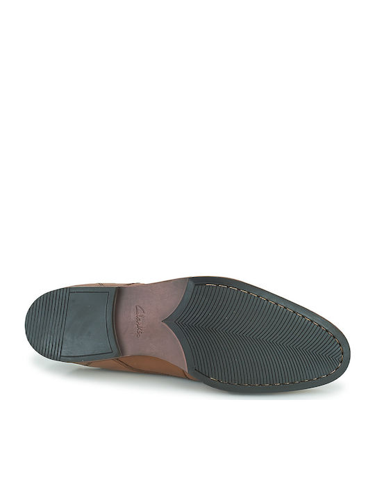 Derbies Citistridewalk Δερμάτινα Ανδρικά Σκαρπίνια Καφέ