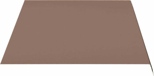 vidaXL Brown Awning Fabric with PU Coating 3x4.5m