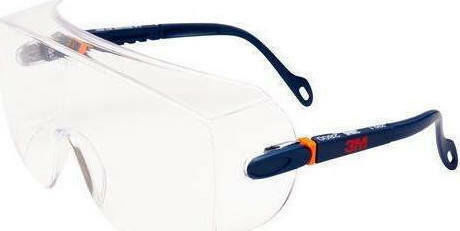 3M 2800 Safety Glasses for Protection with Transparent Lenses 1pcs