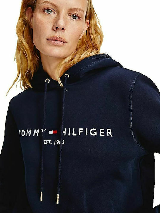 Women's Sweatshirt Hooded Navy Blue