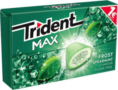 Trident Gume de mestecat Max cu Aromă de Mentă înghețată Fără adaos de zahăr 16buc 20gr