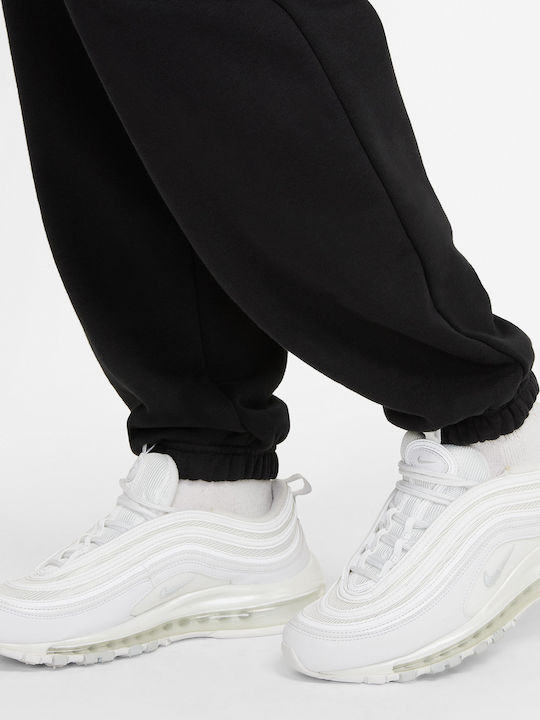 Sportswear Essentials Παντελόνι Φόρμας με Λάστιχο Μαύρο
