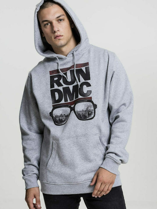 Run Dmc MT415 Суитшърт с Качулка Сив цвят Heather
