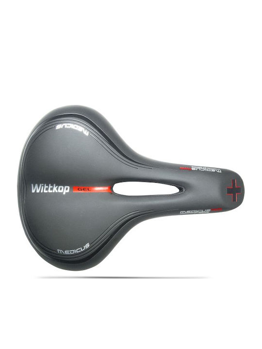 Wittkop Medicus Twin 2.0 Black Bicycle Saddle MTB / Trekking