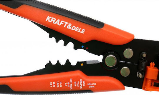 Kraft & Dele Automatic Cable Stripper with Cutter and 205mm Length