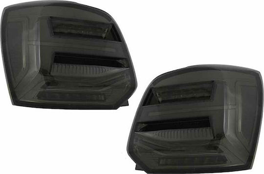 Taillights Led for Volkswagen Polo 6R Led Bar Dynamic Bar VLand 2009-2014 2pcs