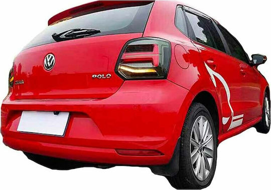 Taillights Led for Volkswagen Polo 6R Led Bar Dynamic Bar VLand 2009-2014 2pcs