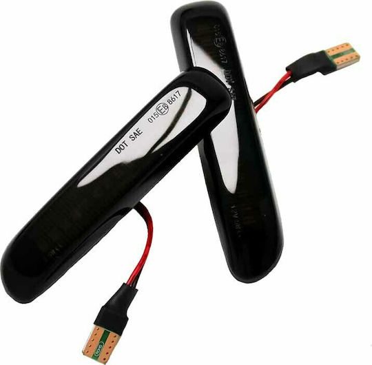 Flash LED БМВ Серия 3 / E46 Седан 1999-2001 / Touring 1999-2001 Led Dynamic Тъмно Тониран 2 Бройки