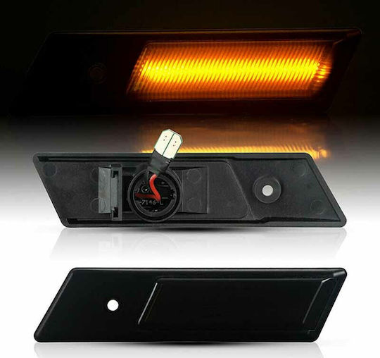 Flash LED за BMW Серия 3 / E36 Винт Led Dynamic Black/Smoke 1990-1996 2бр