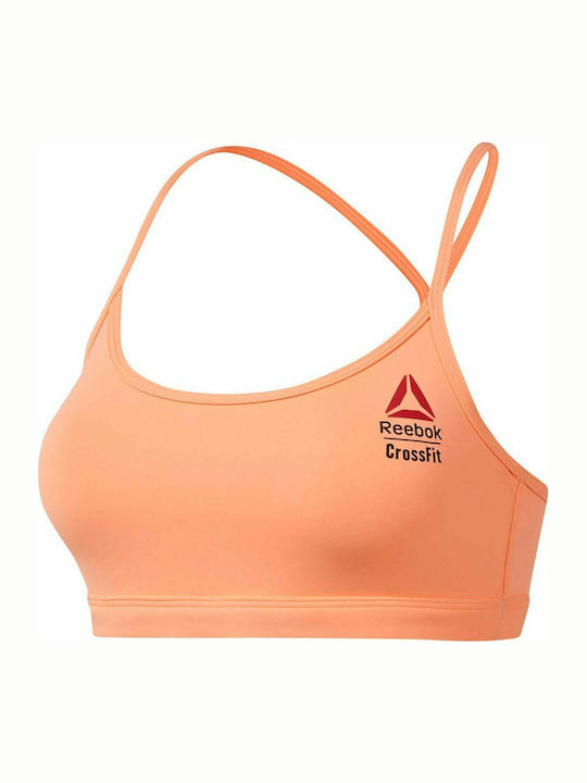 Reebok Women's Sports Bra without Padding Orange