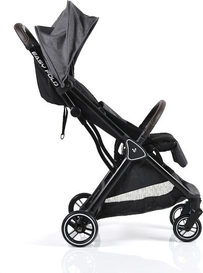 Cangaroo Easy Fold Baby Stroller Suitable for Newborn Gray 108838