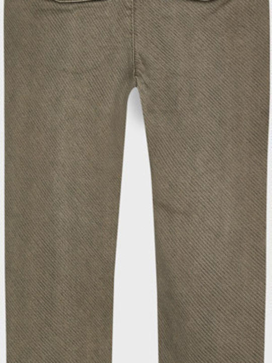 Mayoral Boys Fabric Trouser Brown