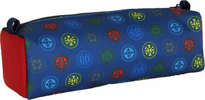 Gim Bakugan Pencil Case Barrel with 1 Compartment Multicolored