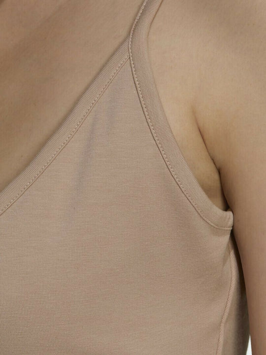 2000 Luxe Women's Sports Bra without Padding Ash Pearl