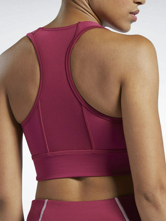 Running Essentials High Impact Women's Sports Bra without Padding Punch Berry