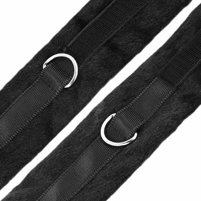 Darkness Interlace Over & Under Bed Restraint Set Black