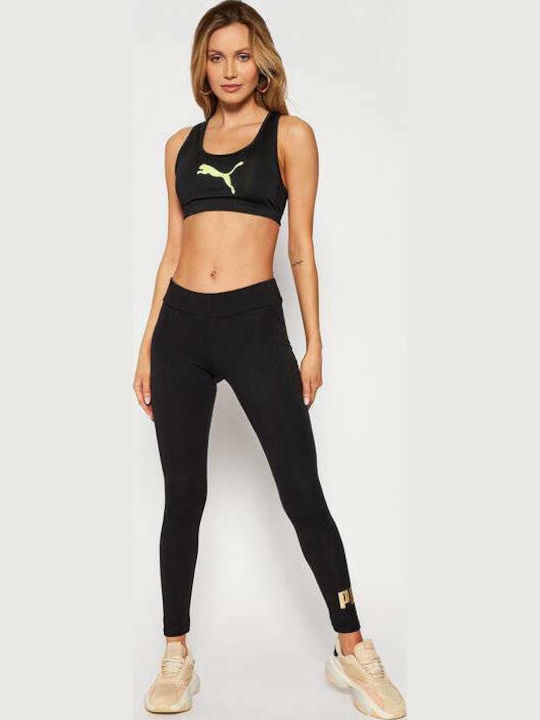 Women's Cropped Running Legging Black
