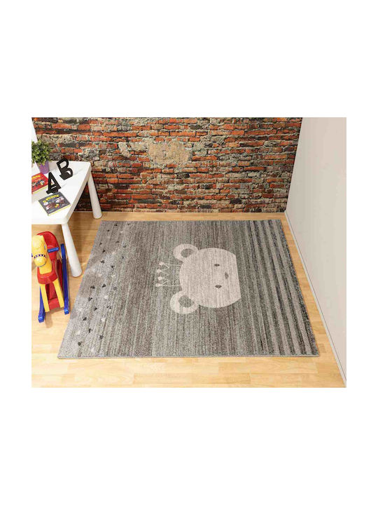 Ezzo 8616 Kinder Teppich Gray 160x230cm Dicke 9mm