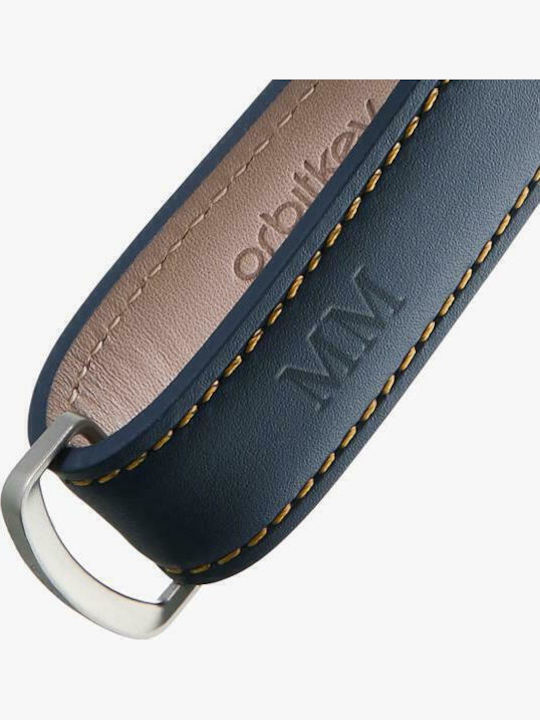 Orbitkey Ключодържател LTHO-2 Кожен Военноморските сили LTHO-2-NVTN