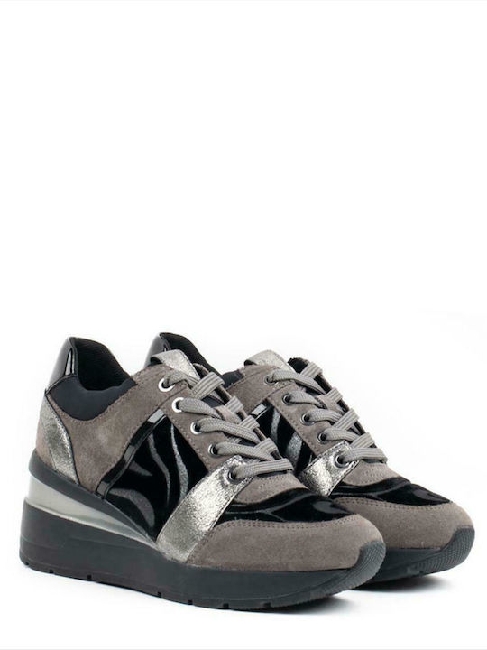 Geox Zosma Anatomical Sneakers Gray