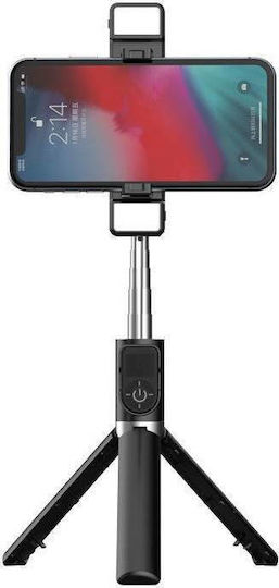 Proda PD-P70S-2 Selfie Stick Τρίποδο Κινητού Bluetooth Μαύρο