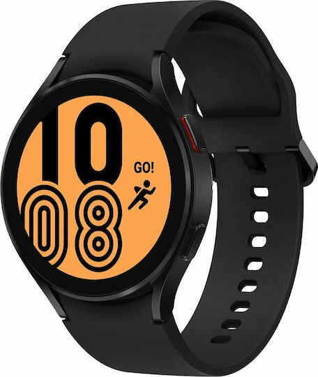 Samsung Galaxy Watch4 Aluminium 44mm Waterproof with Heart Rate Monitor (Black)