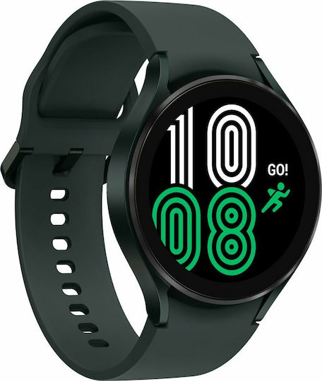 Samsung Galaxy Watch4 Aluminium 44mm Waterproof with Heart Rate Monitor (Green)