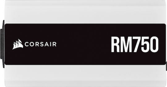 Corsair RM Series RM750 750W Λευκό Τροφοδοτικό Υπολογιστή Full Modular 80 Plus Gold