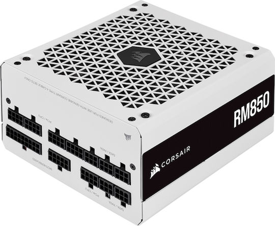 Corsair RM Series RM850 850W White Computer Power Supply Full Modular 80 Plus Gold