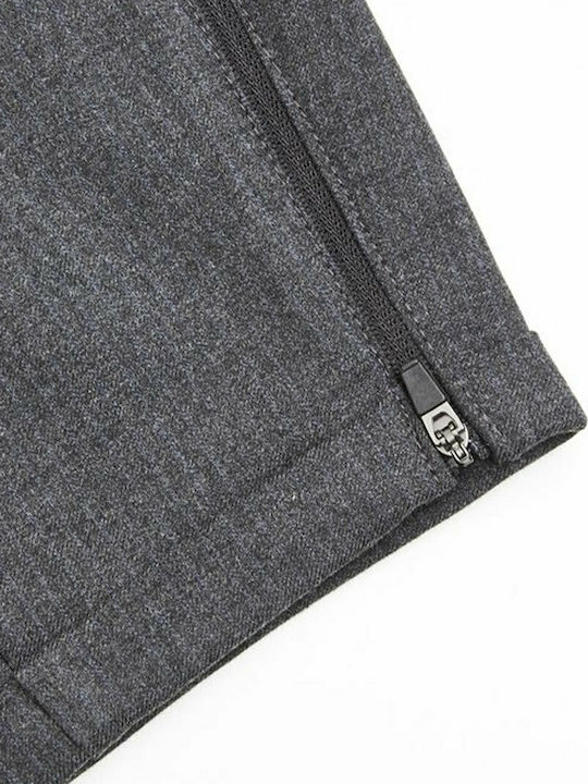 Pisa Arius Trousers in Regular Fit Gray
