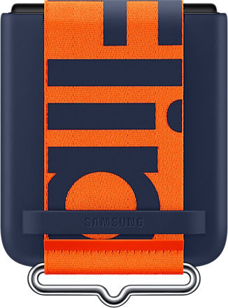 Samsung Задна корица Силикон Тъмносин (Galaxy Z Flip3 5G)