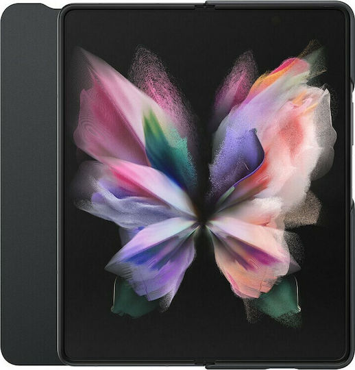 Samsung Книга Кожа Черен (Galaxy Z Fold 3)