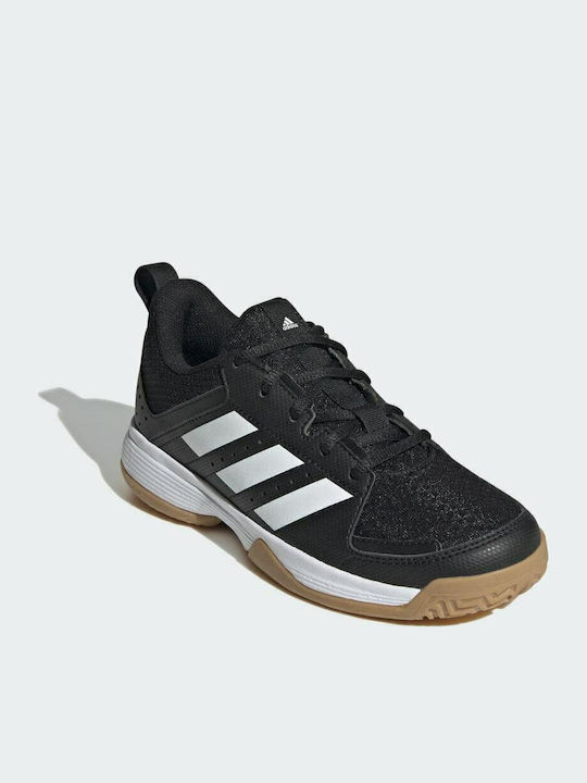 Ligra 7 Handball Kids Sports Shoes Volleyball with Laces Core Black / Cloud White