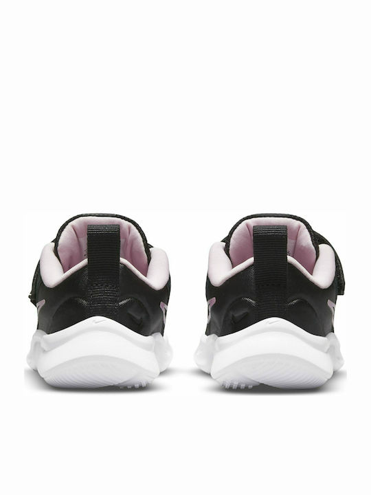 Star Runner Star Runner 3 Kids Sports Shoes Running with Hoop & Loop Closure Black
