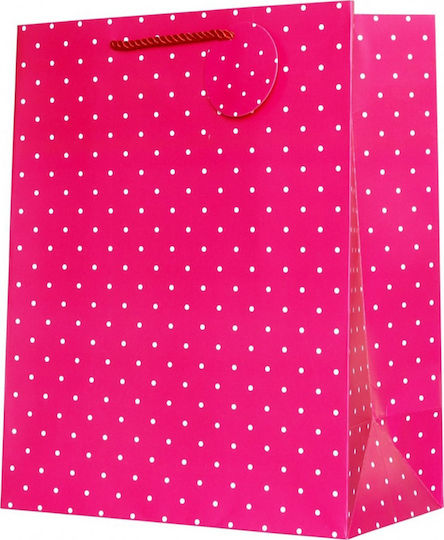 Canpol Small Polka Dot Paper Gift Bag 17.8x9.8x22.9cm (Miscellaneous Colours)