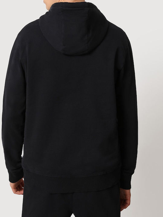 Napapijri Balis Men's Hooded Sweatshirt Black