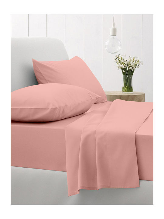 Sunshine Cotton Feelings Single Cotton Duvet Cover 170x250 101 Powder