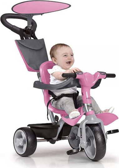 Feber Baby Plus Cu Mâner Pentru Părinți Pentru 9 Luni Roz