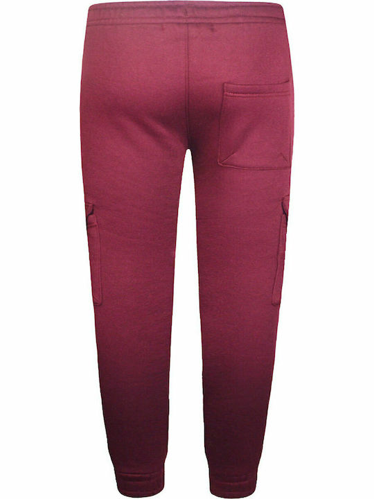 Energiers Kids Sweatpants Burgundy 2pcs