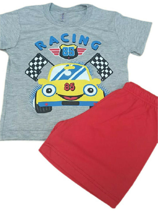 Dreams by Joyce Kids Nightwear Summer Red Racing