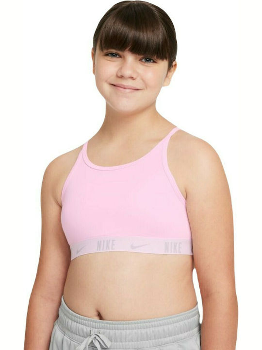 Nike Trophy Kinder-Bustier Dri-Fit Rosa