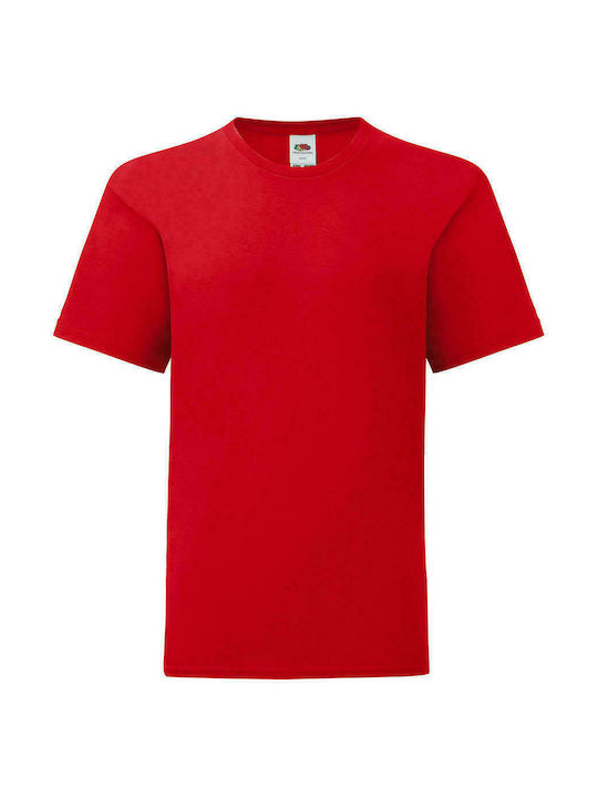 Fruit of the Loom Kids T-shirt Red